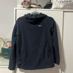 Patagonia diamond Capra hoodie pullover blue women’s lightweight jacket medium M